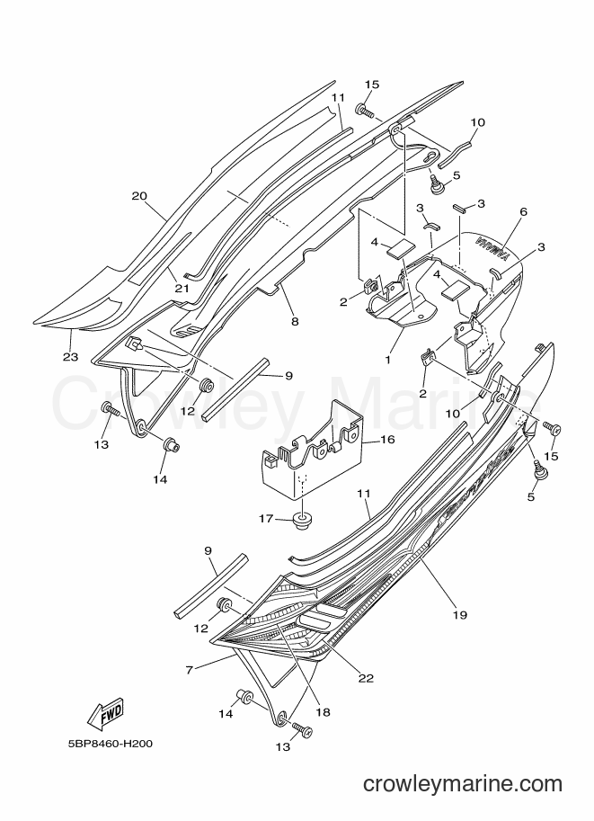 2009 Street Bike SX-4 - SX-4 (5BP9) [010] - SIDE COVER
