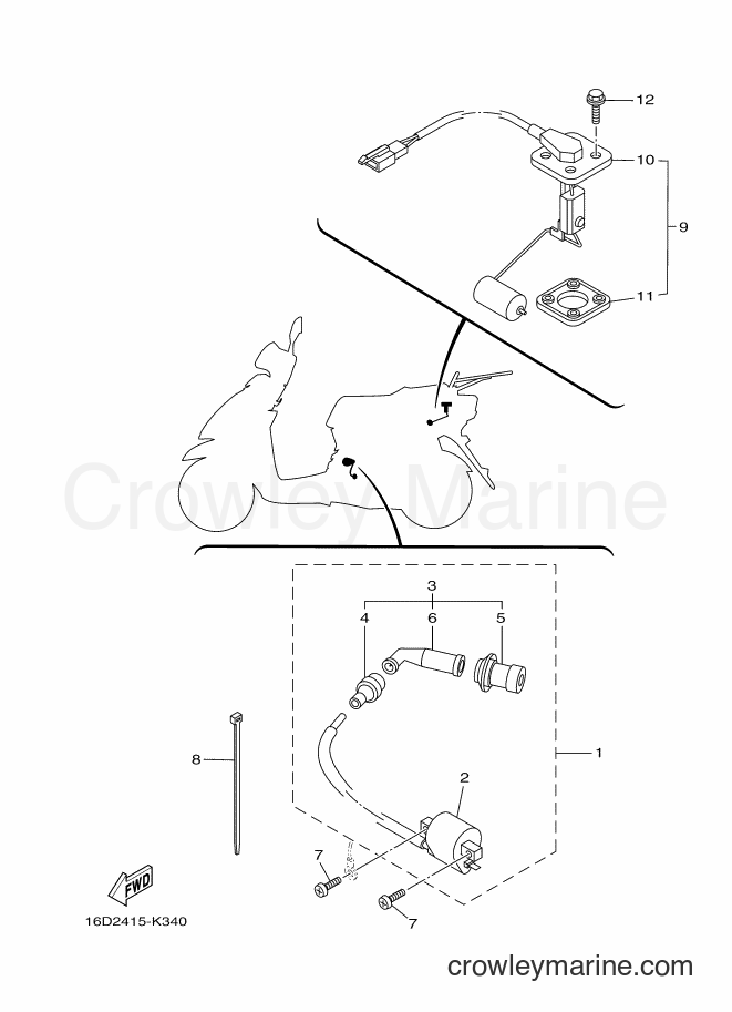 Yamaha Motors XC100E (1RS1) [010] - ELECTRICAL 2