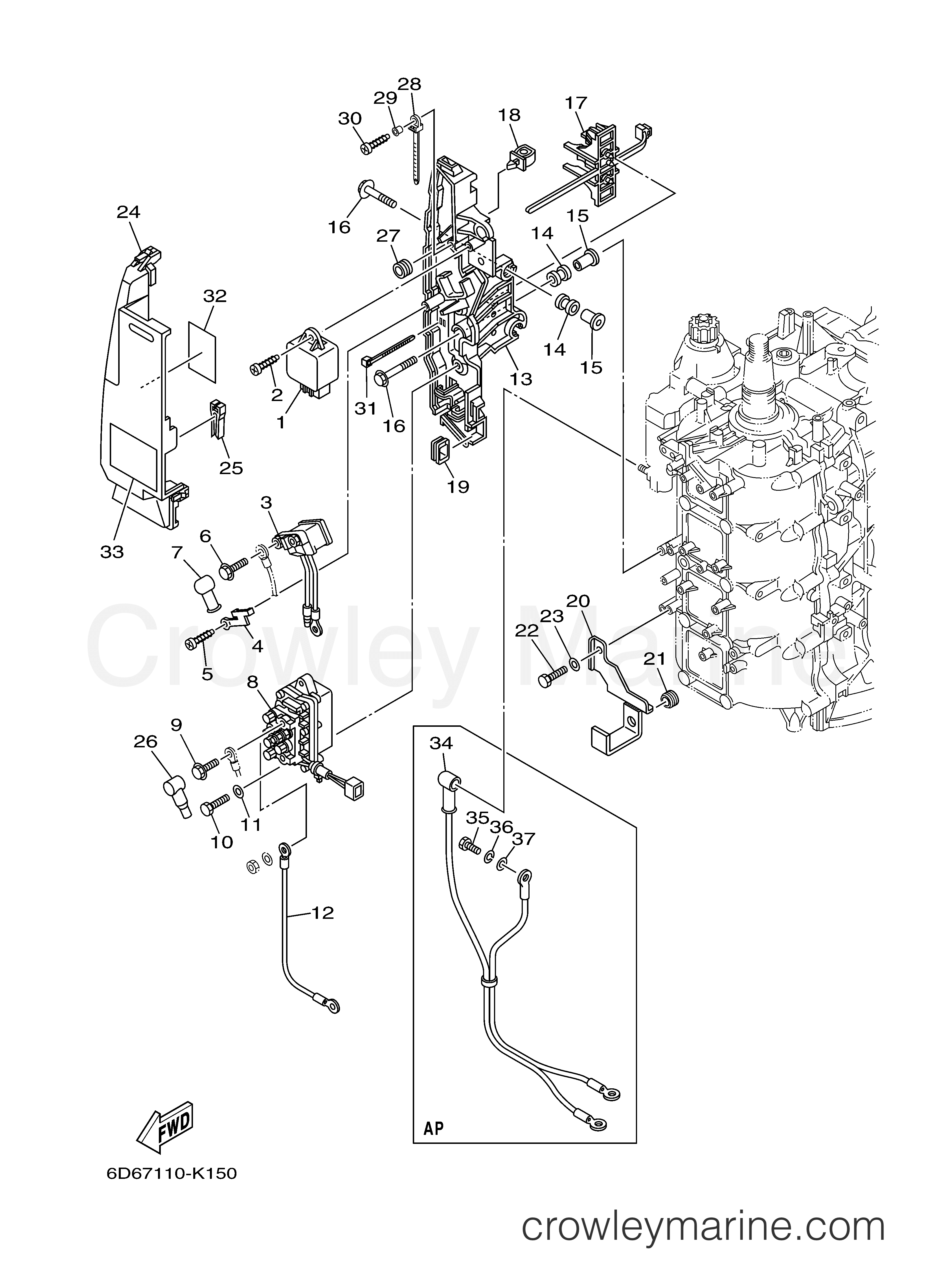 Yamaha Motors F90TLR - ELECTRICAL 2