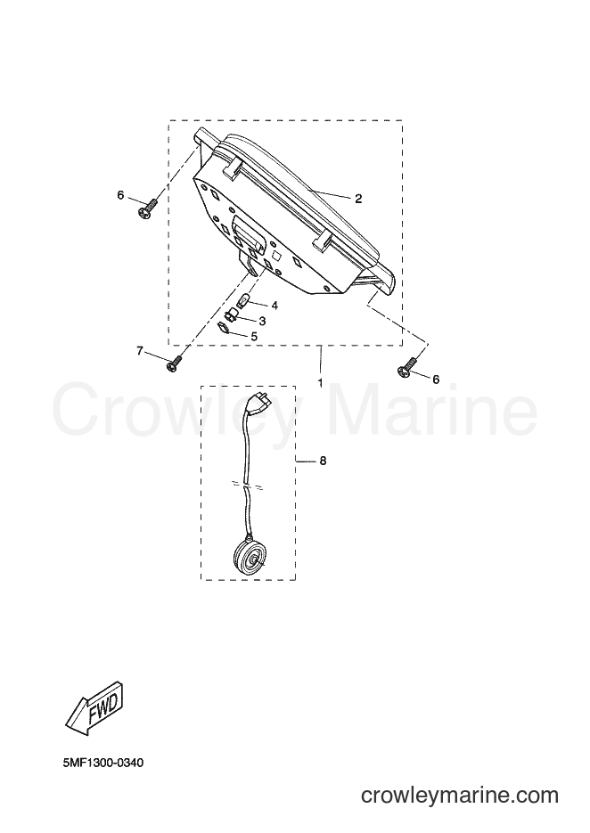 Yamaha Motors XN150 (5PR2) [020] - METER