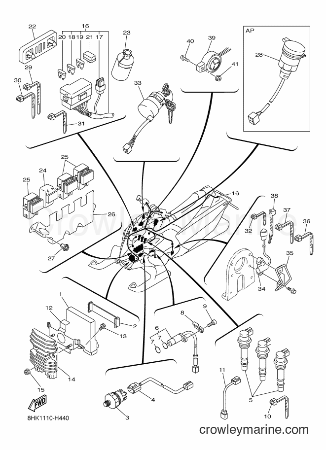 2009 Snowmobile RFX10ST2 - RFX10ST2 (8HL2) [010] - ELECTRICAL 1