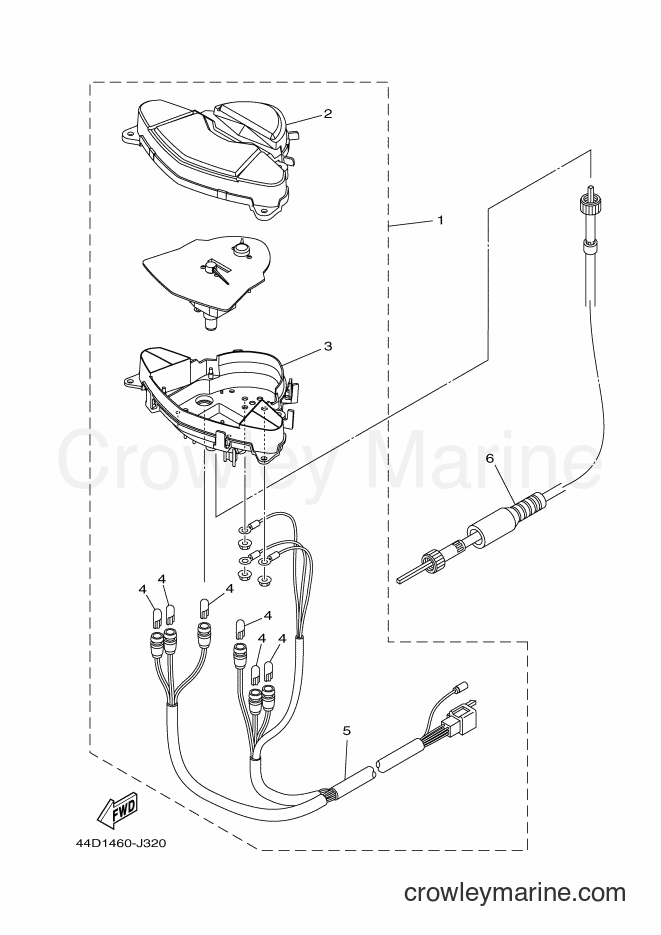 Yamaha Motors AL125 (44D1) [010] - METER
