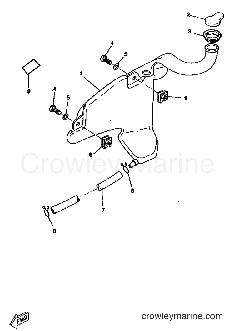 1996 Scooter CW50RSX - CW50RSX (4YC1) [999] - OIL TANK