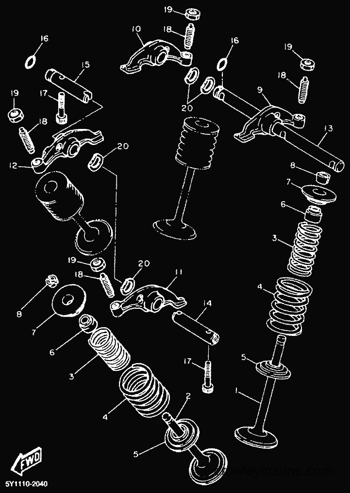 2000 Dirt Bike TT600R - TT600R (5CH3) [010] - VALVE