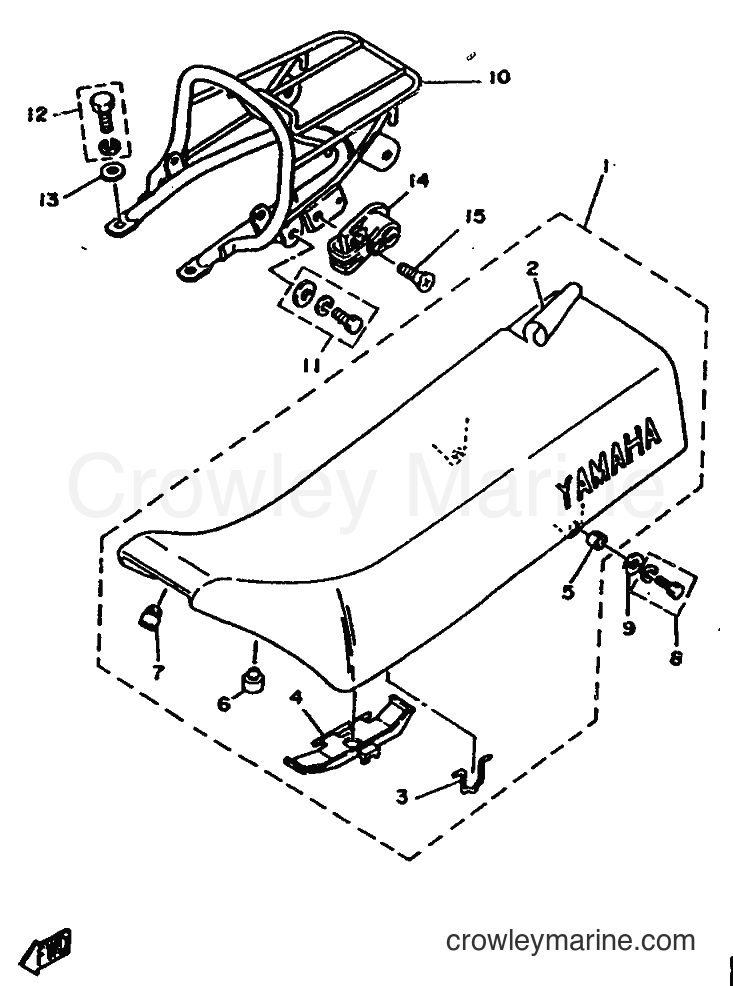 1987 Scooter DT75 - DT75 (2RY) [999] - SEAT
