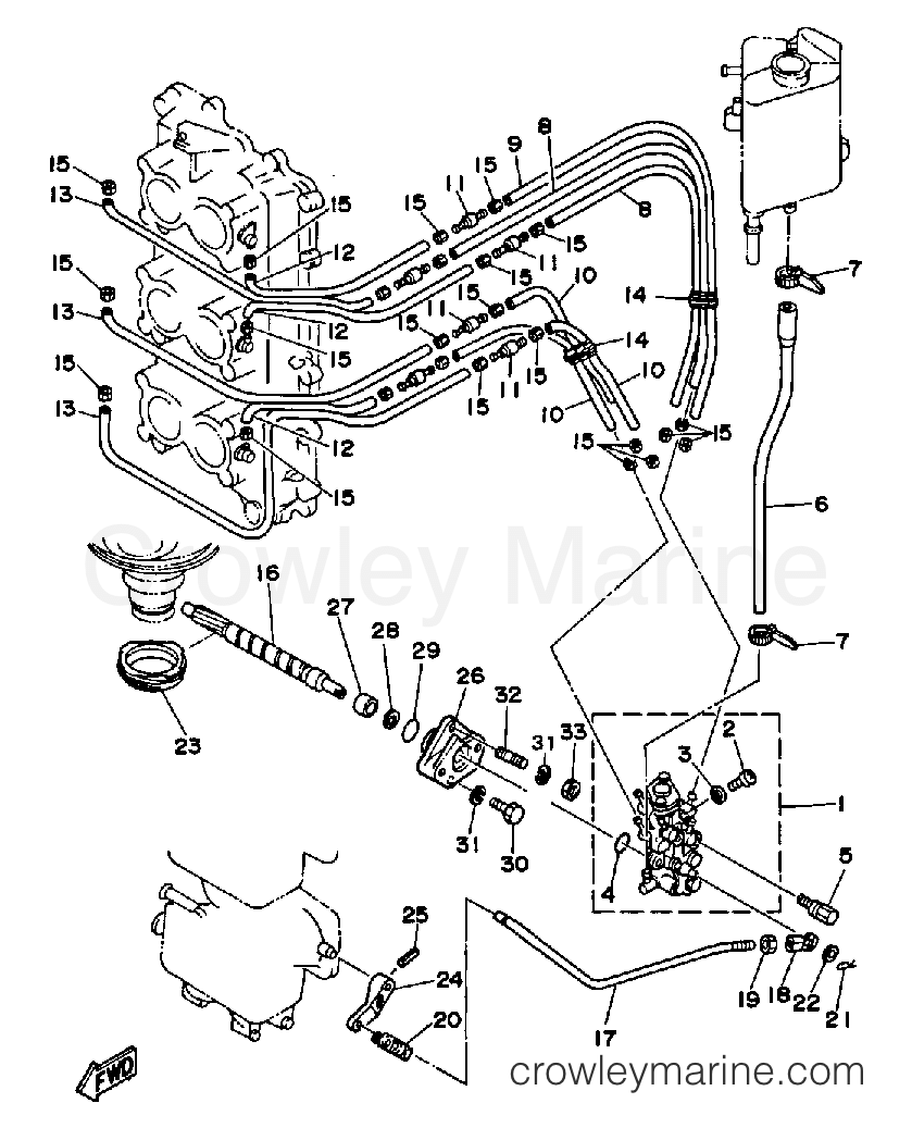 Yamaha Motors PROV150LG - OIL PUMP CONVERSION KIT