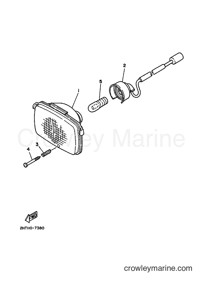 Yamaha Motors YFP350 (2TX0) [010] - HEADLIGHT