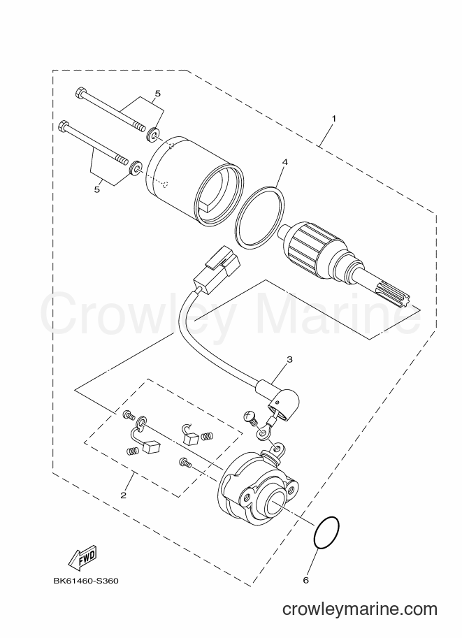 2018 Sport Bike YZF155 - YZF155 (B9B3) [010] - STARTING MOTOR
