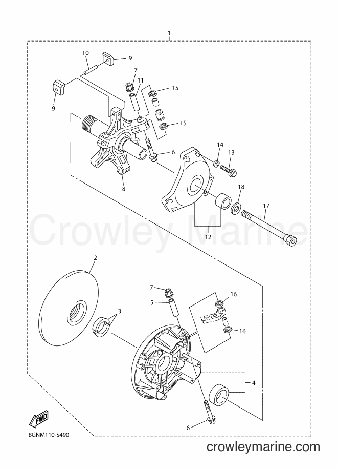 2017 Snowmobile RPZ50M - RPZ50M (8GPM) [020] - ALTERNATE REBUILD KIT