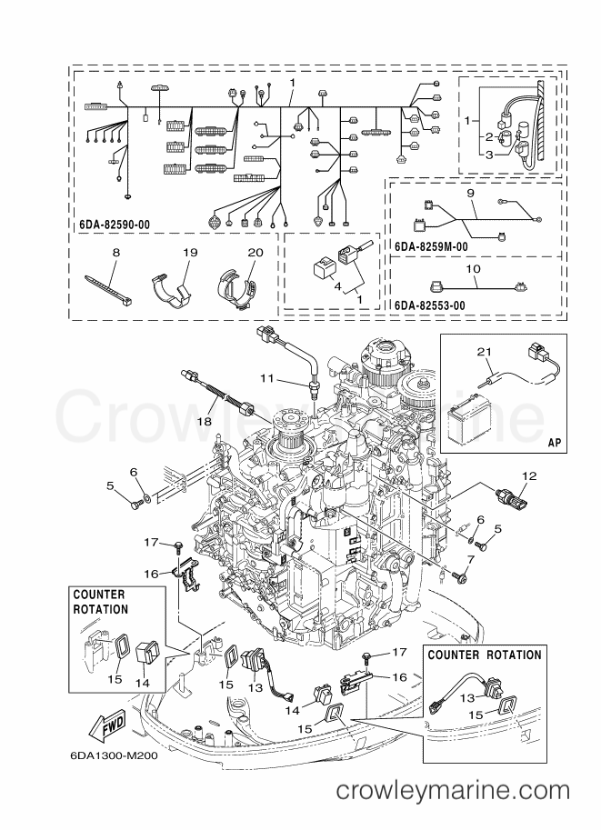 Yamaha Motors FL200FETX (6DB2) [040] - ELECTRICAL 4