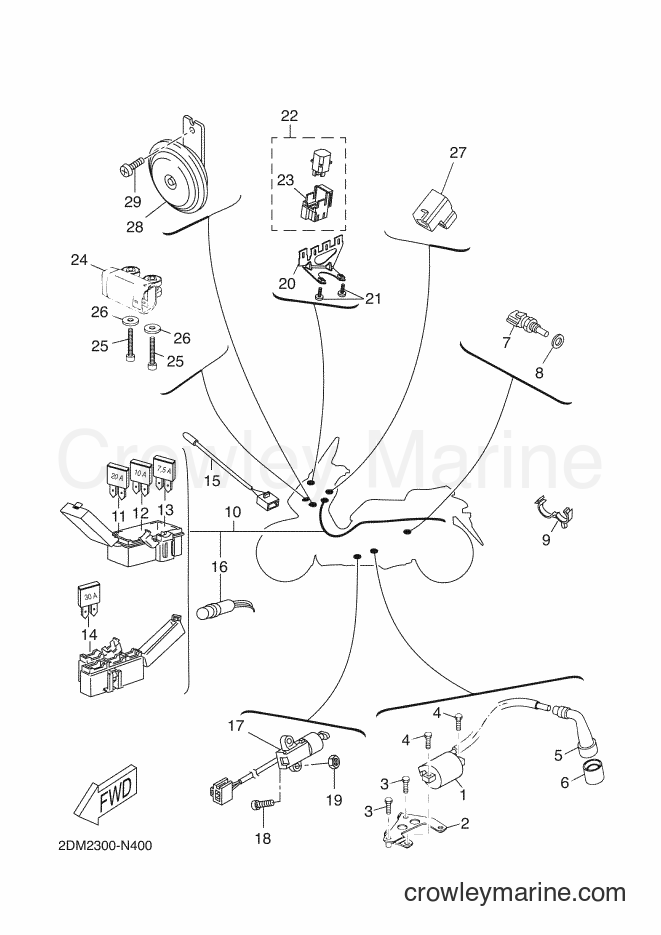 Yamaha Motors YP125RA (2DM4) [010] - ELECTRICAL 2