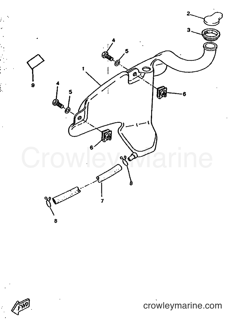 Yamaha Motors CW50RSX (4YF1) [999] - OIL TANK