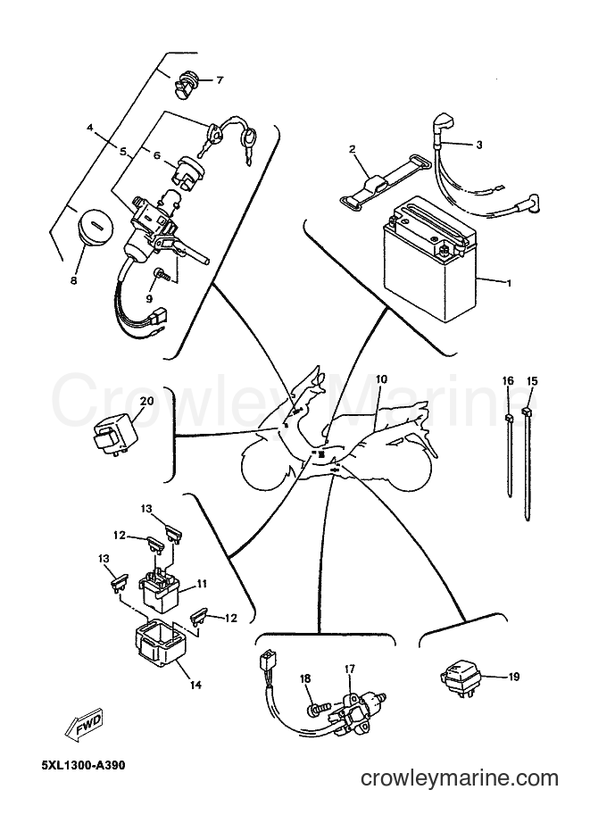 Yamaha Motors YP125E (5D85) [010] - ELECTRICAL 2