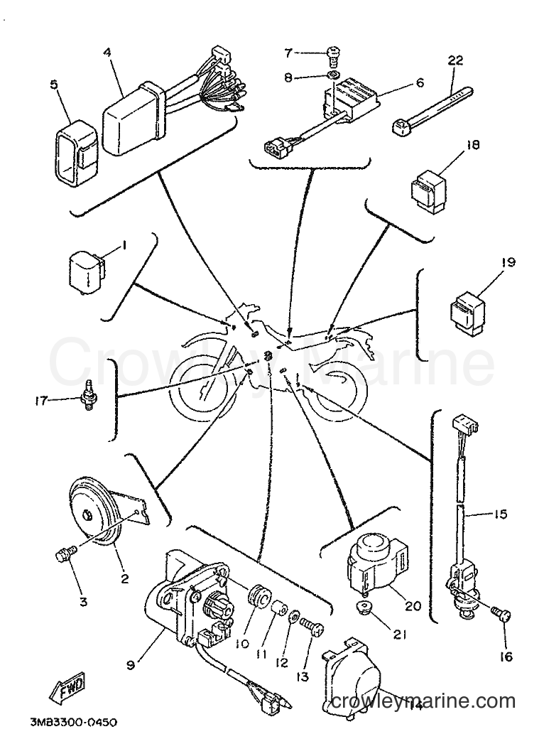 1996 Dirt Bike DT125RE - DT125RE (4DK6) [010] - ELECTRICAL 2
