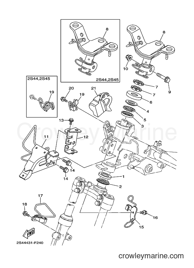 Yamaha Motors LBA-135D (5YP6) [010] - STEERING