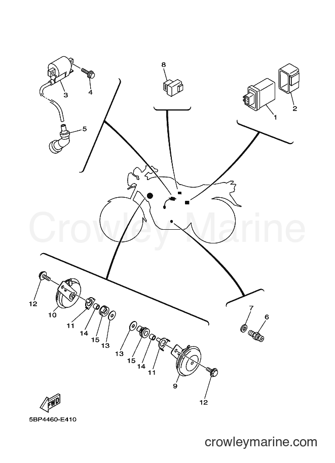 2009 Street Bike SX-4 - SX-4 (5BP8) [010] - ELECTRICAL 2