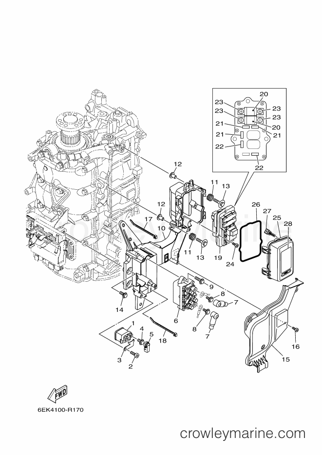 Yamaha Motors LF115XB-2017 (6EL4) [020] - ELECTRICAL 2