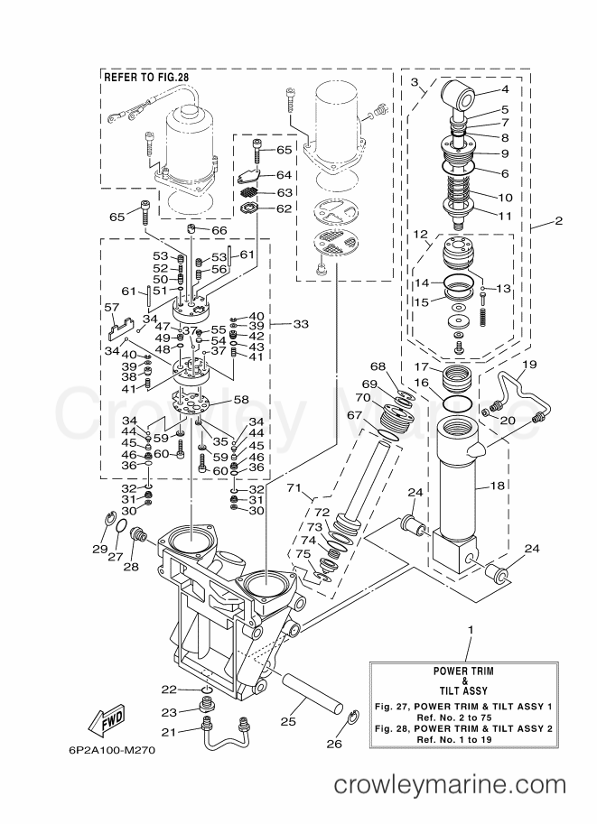 Yamaha Motors FL250GETX (6DY3) [040] - COMPONER Y PODER VARILLA 1