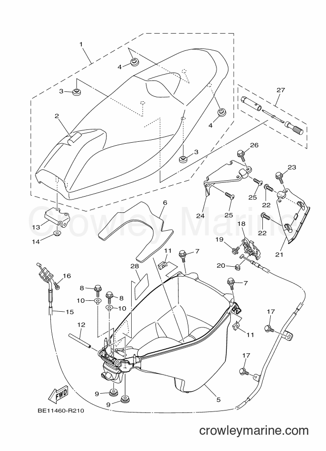 2016 Scooter AL125FC - AL125FC (BE12) [010] - SEAT