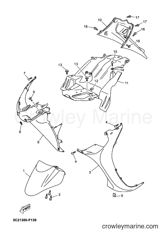 Yamaha Motors YN50 (2APH) [020] - FENDER