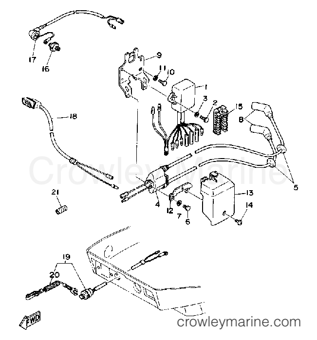 Yamaha Motors F9.9SD - ELECTRICAL