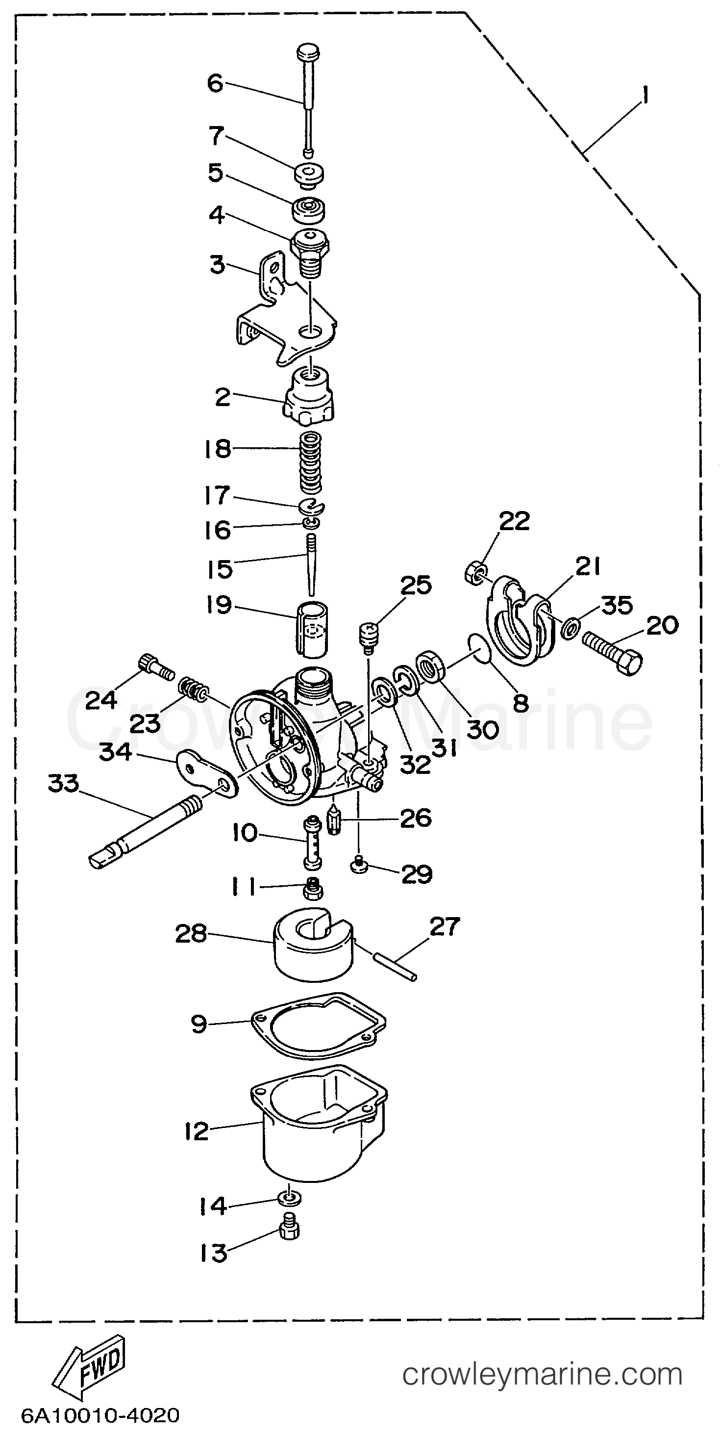 Yamaha Motors 2MSHY - CARBURETOR