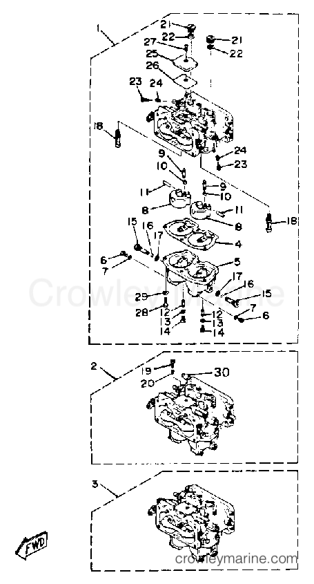 Yamaha Motors PROV150LH - CARBURETOR