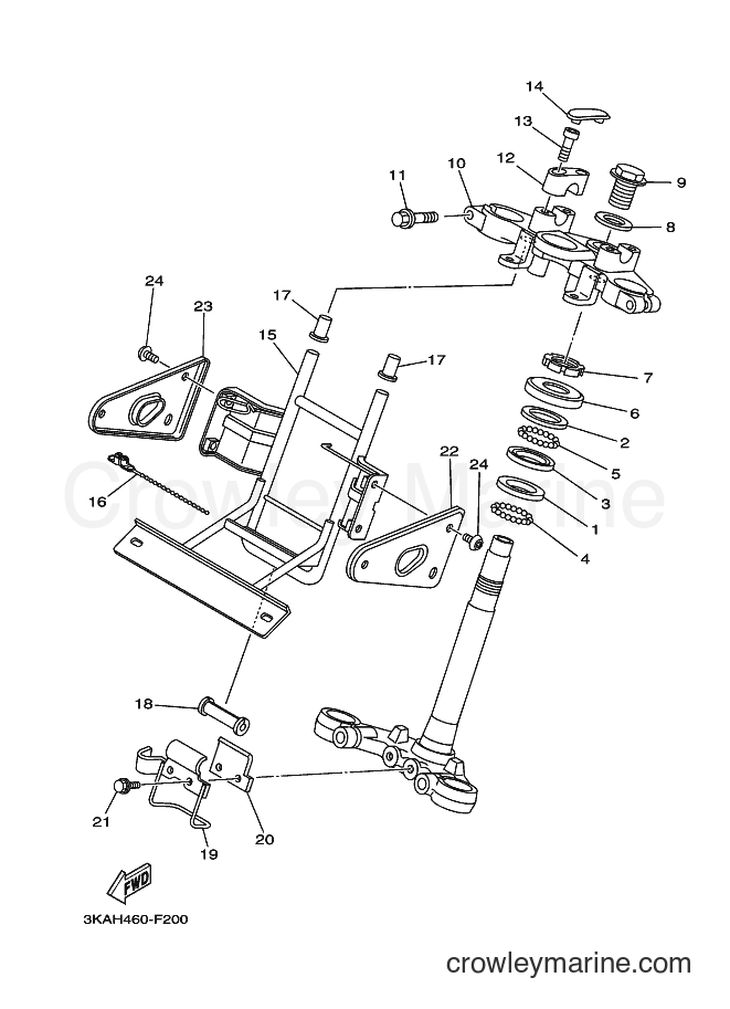 2007 Street Bike RX-K - RX-K (3KAH) [010] - STEERING
