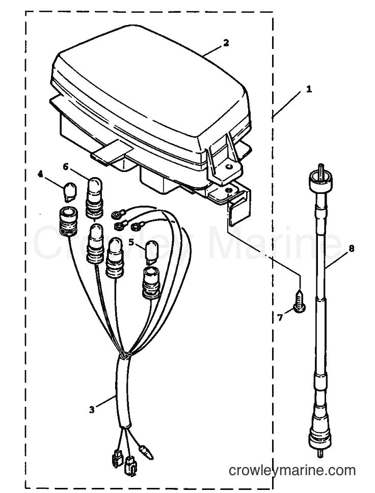 Yamaha Motors YW100 (4VPL) [010] - METER