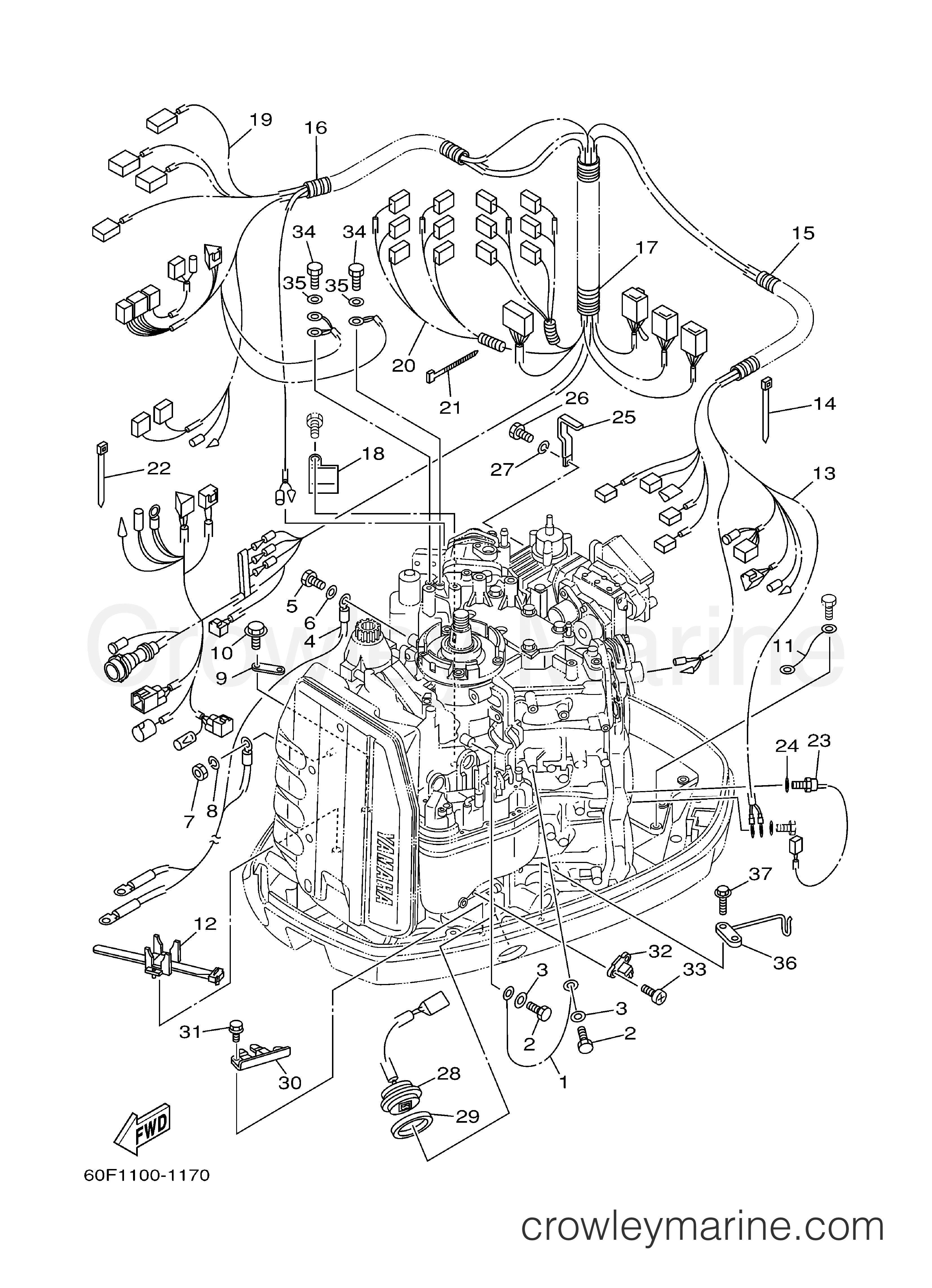 Yamaha Motors Z175TXRB - ELECTRICAL 2