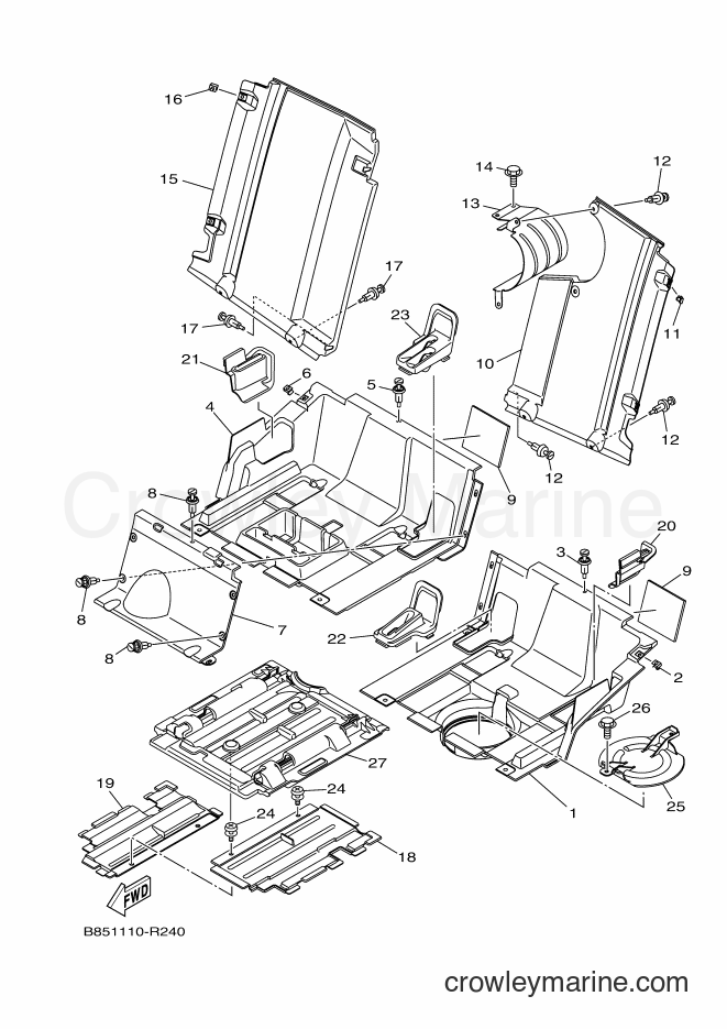 Yamaha Motors YXC700E (B85E) [010] - SIDE COVER 3