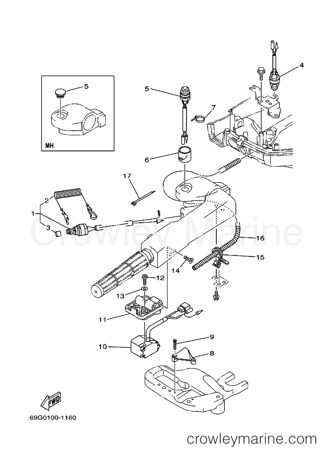 Yamaha Motors FT8D (69G2) [050] - ELECTRICAL 4