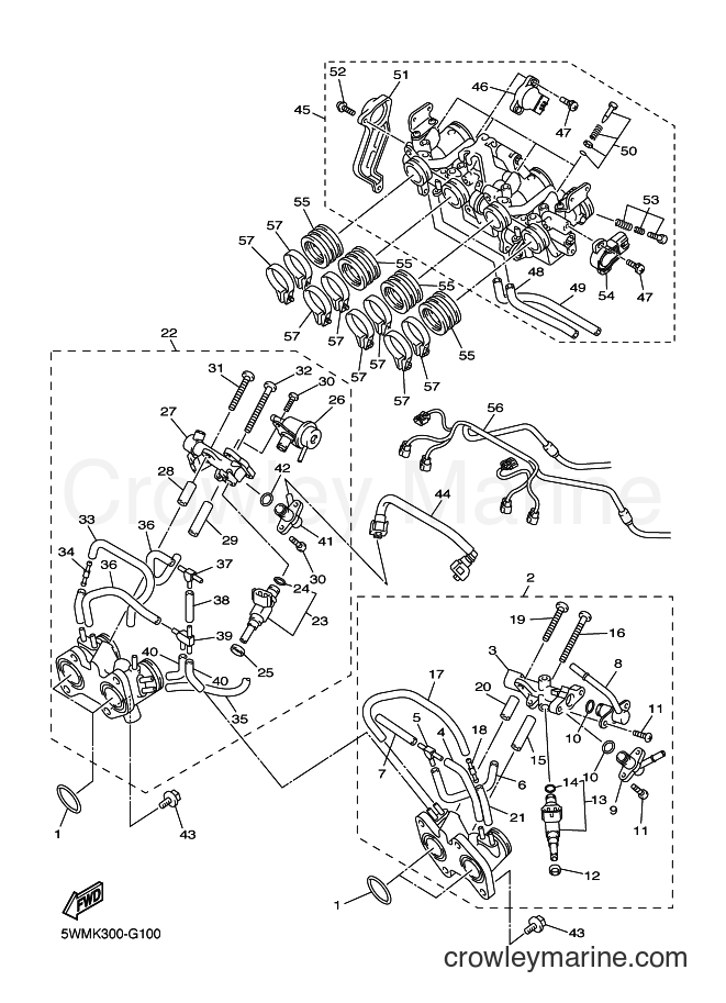 Yamaha Motors XJR1300 (5WMM) [050] - INTAKE 2