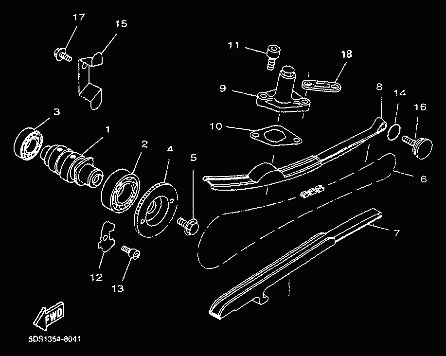 2000 Scooter YP125E - YP125E (5DSH) [010] - CAMSHAFT & CHAIN