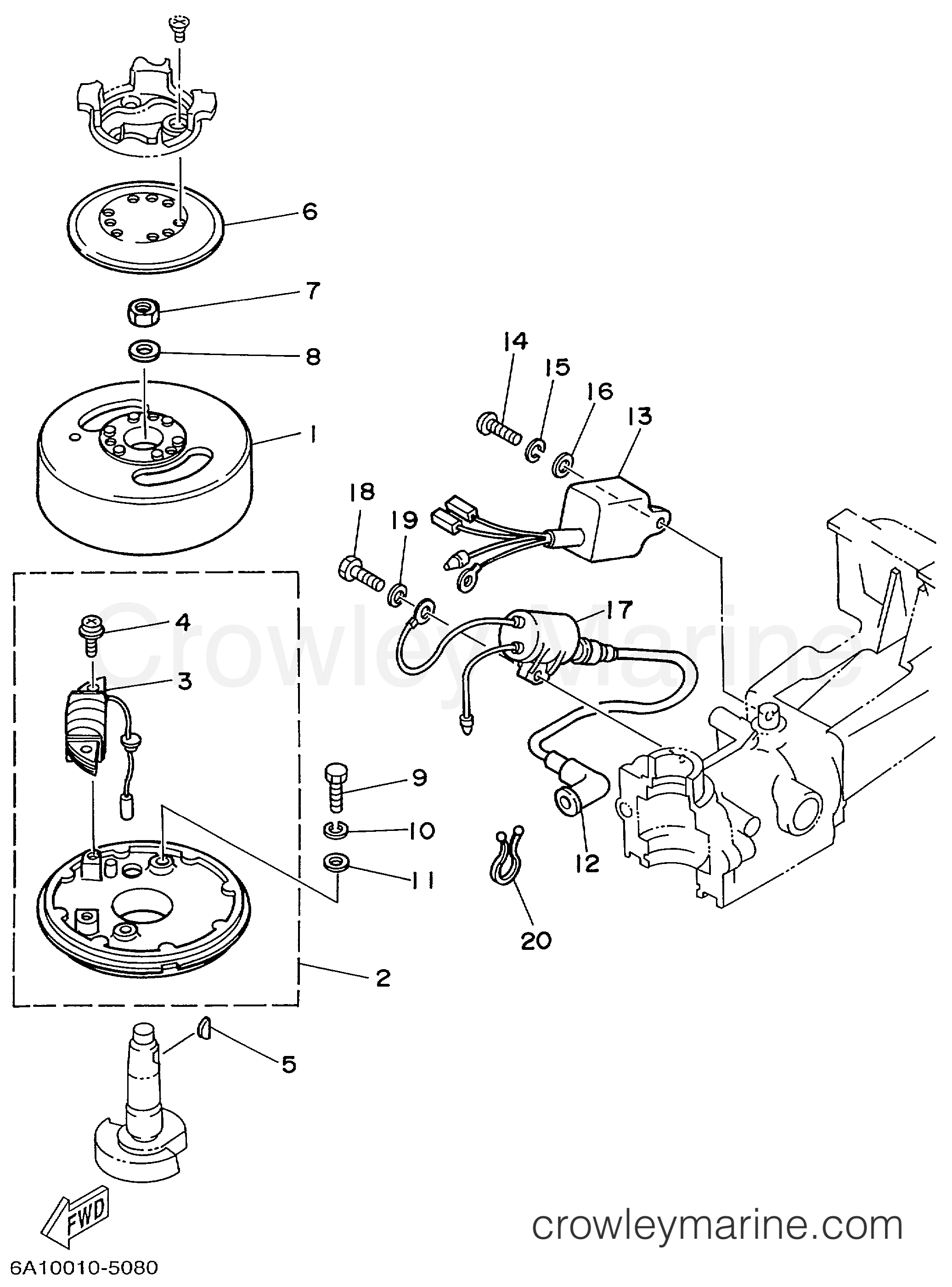 Yamaha Motors 2MSHY - GENERATOR