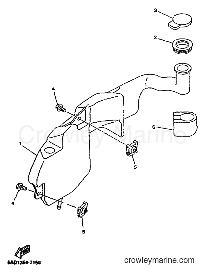2001 Scooter YN50M - YN50M (5MRG) [010] - OIL TANK