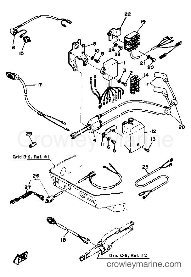 Yamaha Motors FT9.9XJ - ELECTRICAL