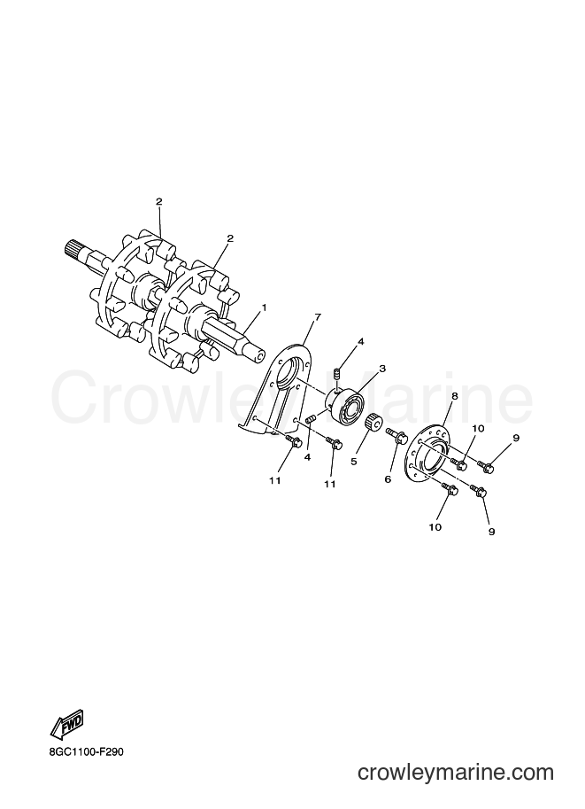 2007 Snowmobile RT50FX - RT50FX (8GN2) [010] - TRACK DRIVE 1