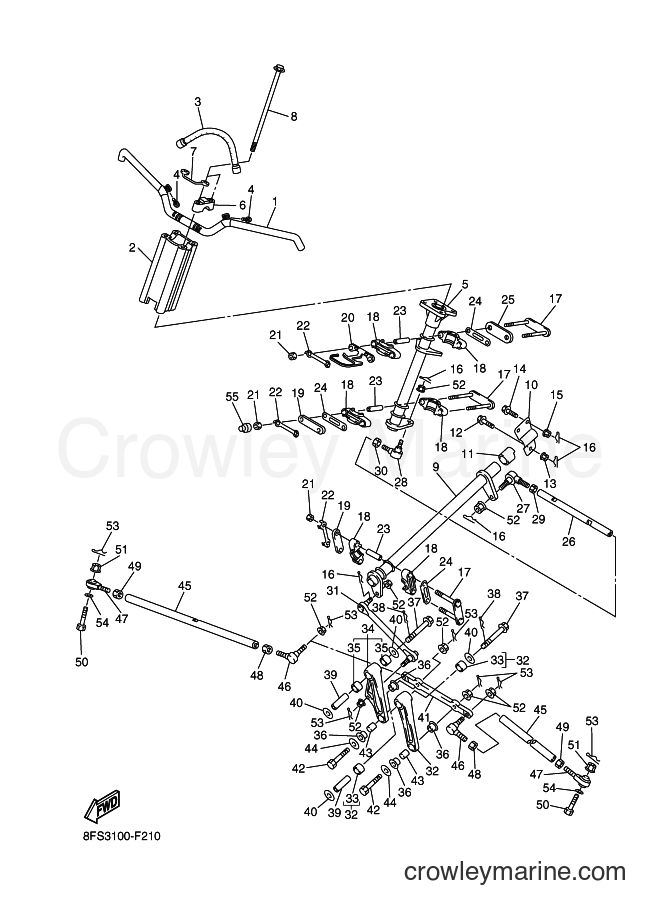Yamaha Motors RX10MS (8GY1) [020] - STEERING