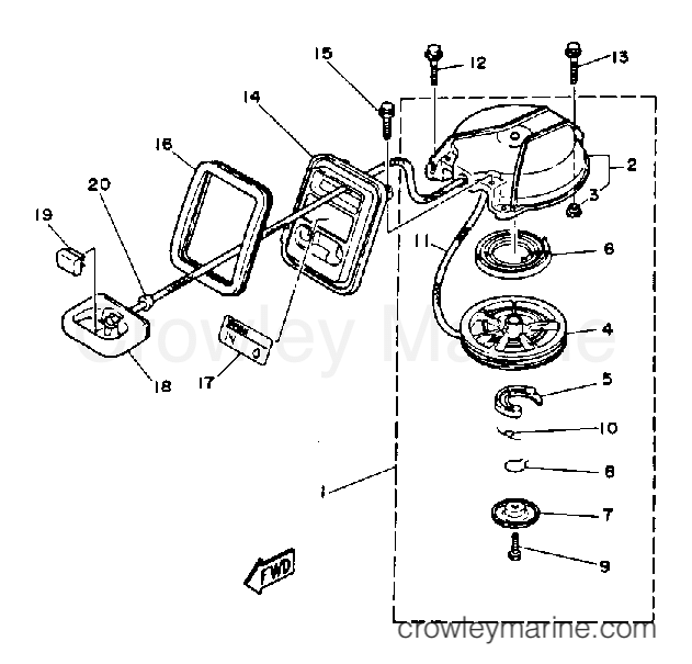 Yamaha Motors 3MLHQ - MANUAL STARTER