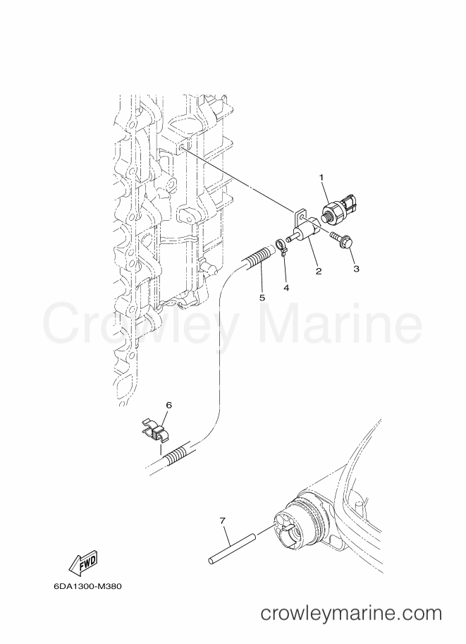 Yamaha Motors F175AETX (6FA2) [020] - ELECTRICAL 6