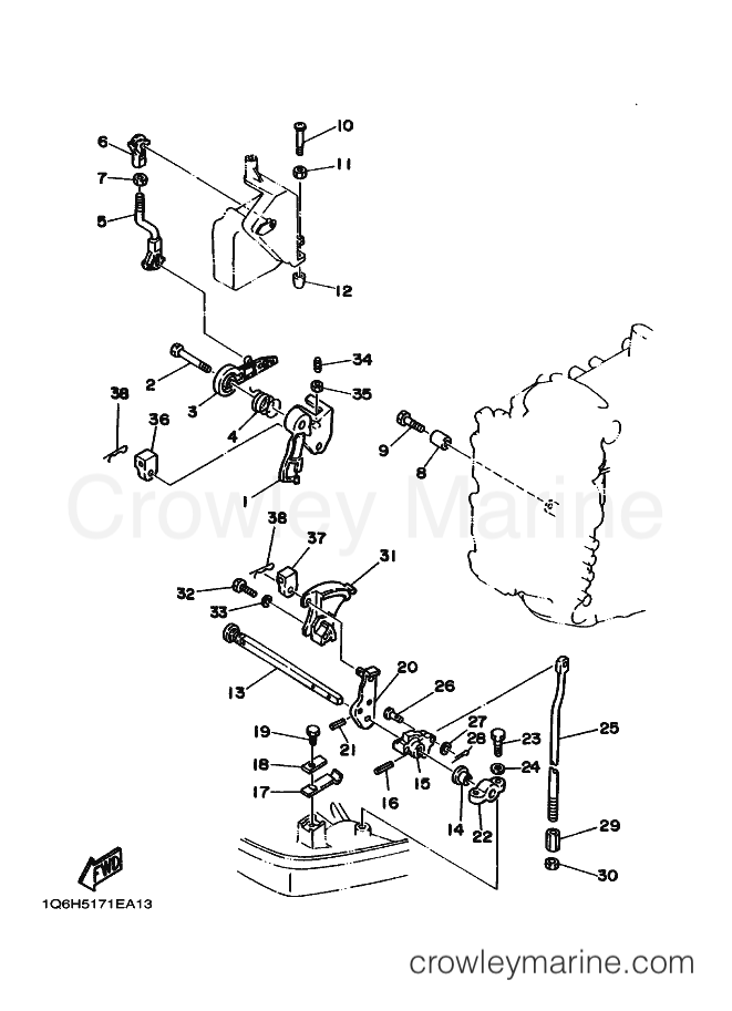 Yamaha Motors 50D (6H50) [010] - CONTROL