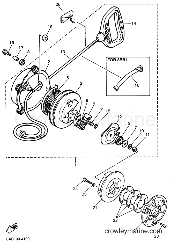 Yamaha Motors VX500ST (8BR1) [010] - STARTER