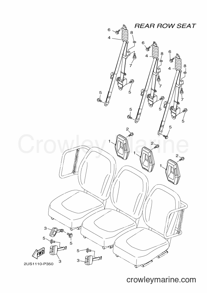 Yamaha Motors YXC700E (B856) [010] - SEAT 4