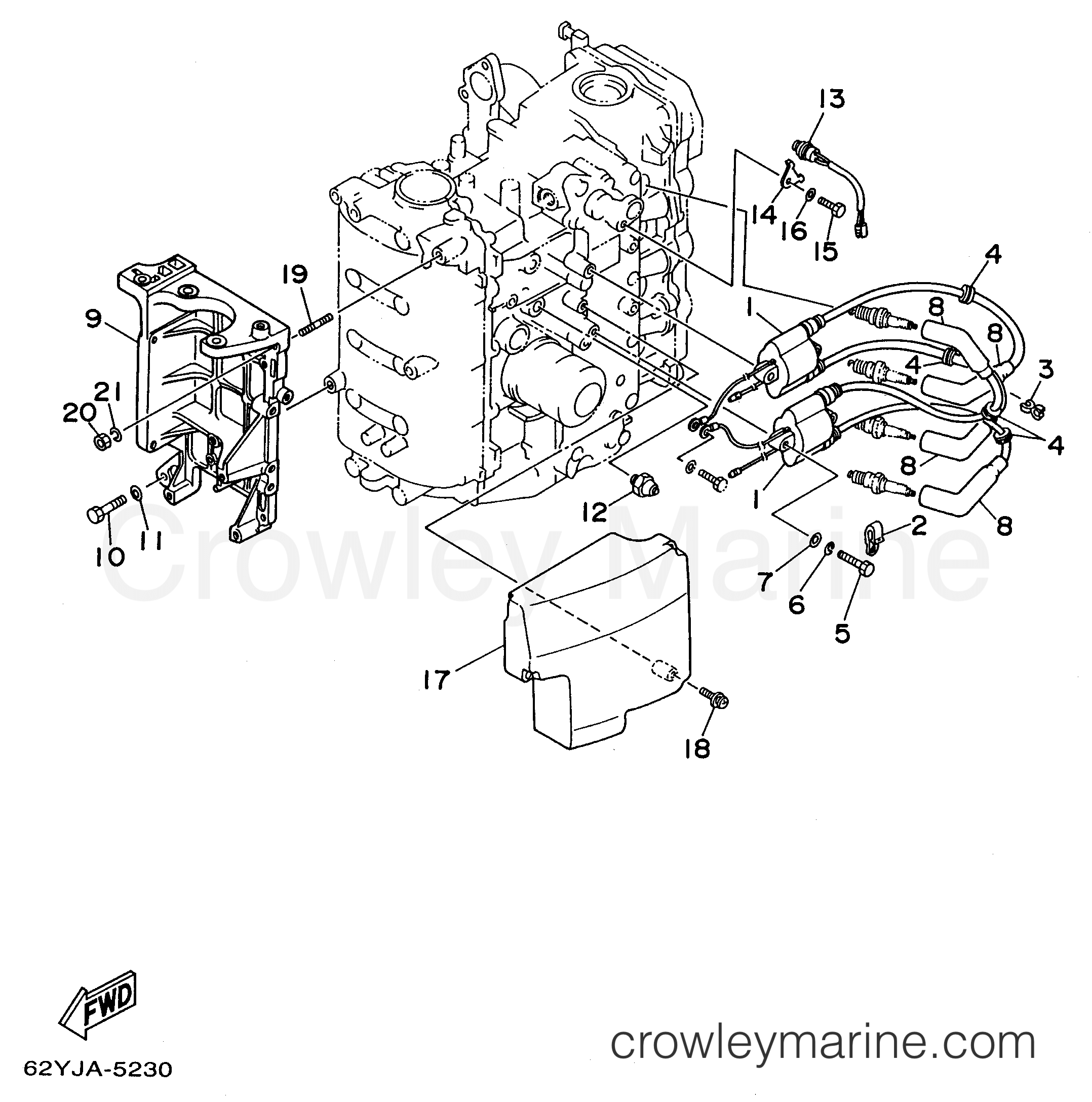 Yamaha Motors F50TLRV - ELECTRICAL 1