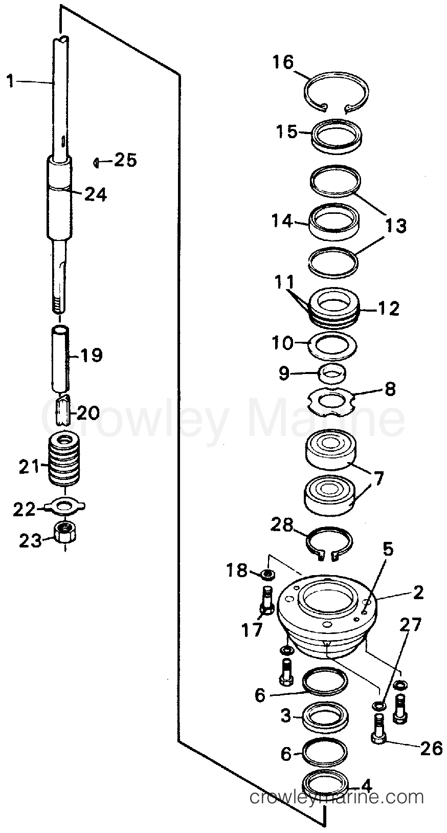 Yamaha Motors 50EJRT-PUMP - DRIVE 1