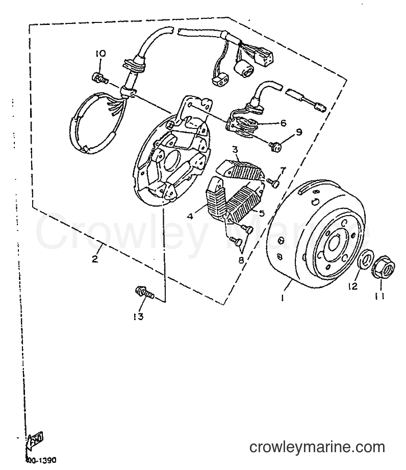 Yamaha Motors TZR125 (4DL1) [999] - GENERATOR