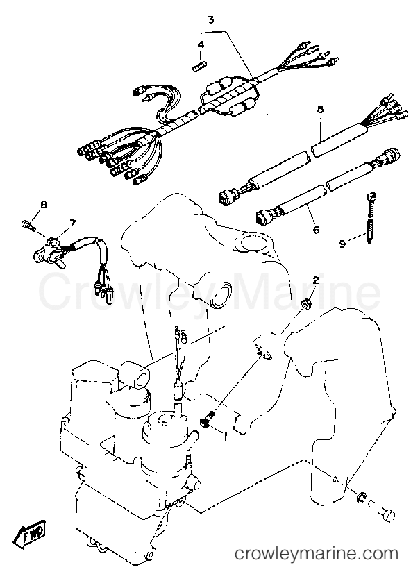 Yamaha Motors L200TXRQ - BRACKET 2