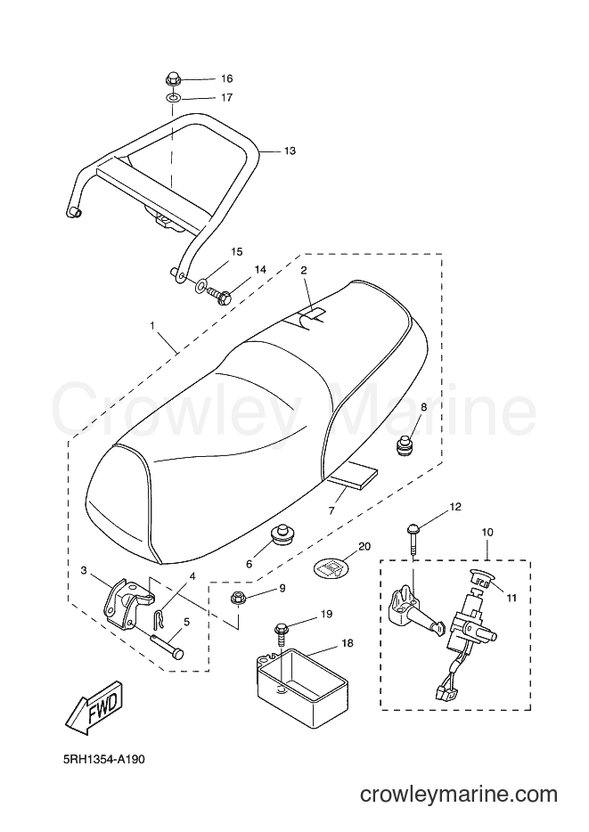 2002 Scooter CW50 - CW50 (5NT5) [010] - SEAT
