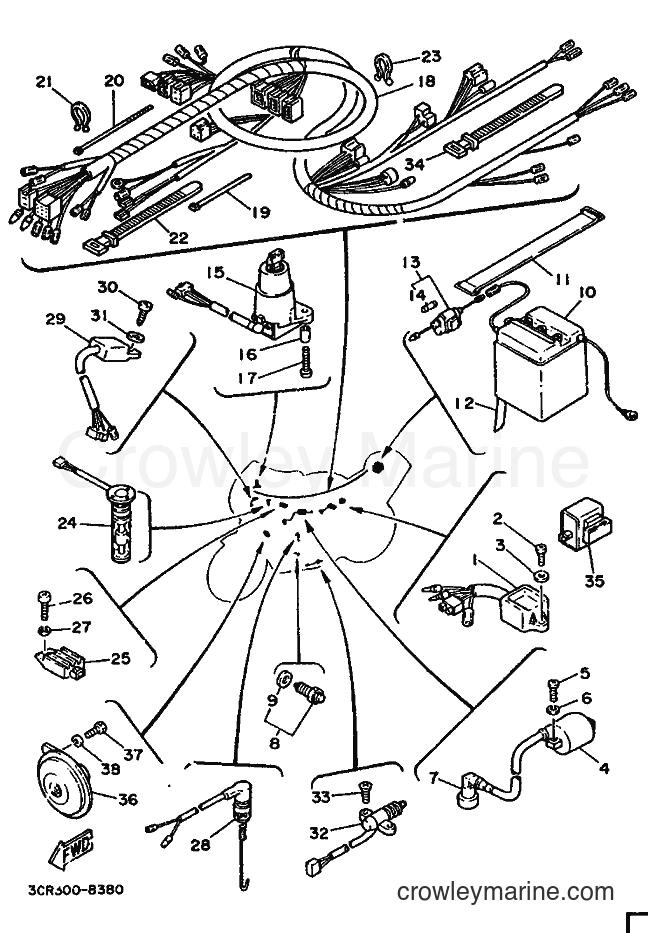 Yamaha Motors YSR80 (3CR1) [999] - ELECTRICAL 1